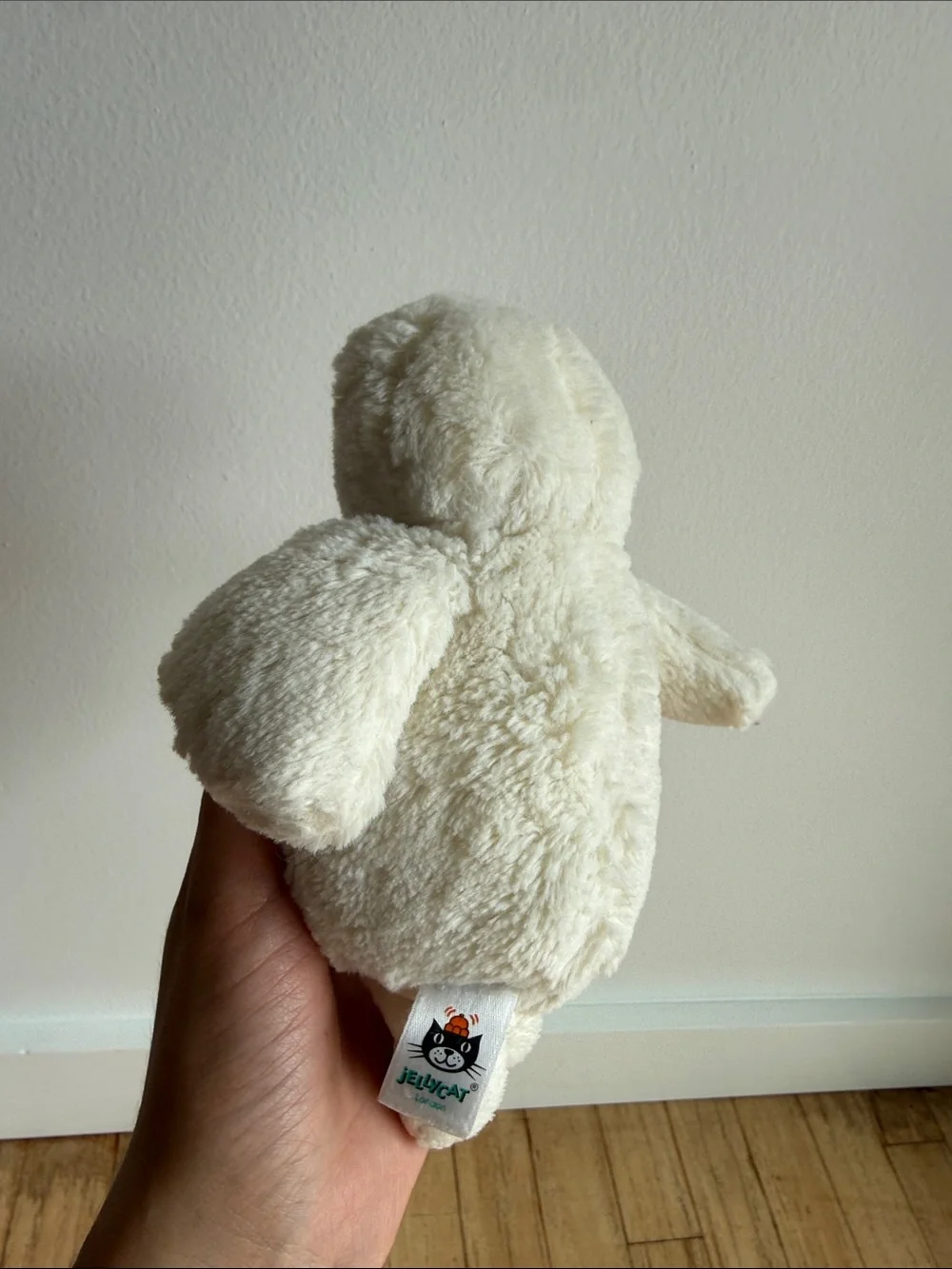Jelly Cat Plush White Owl Pet Toy - Soft Bird Plush